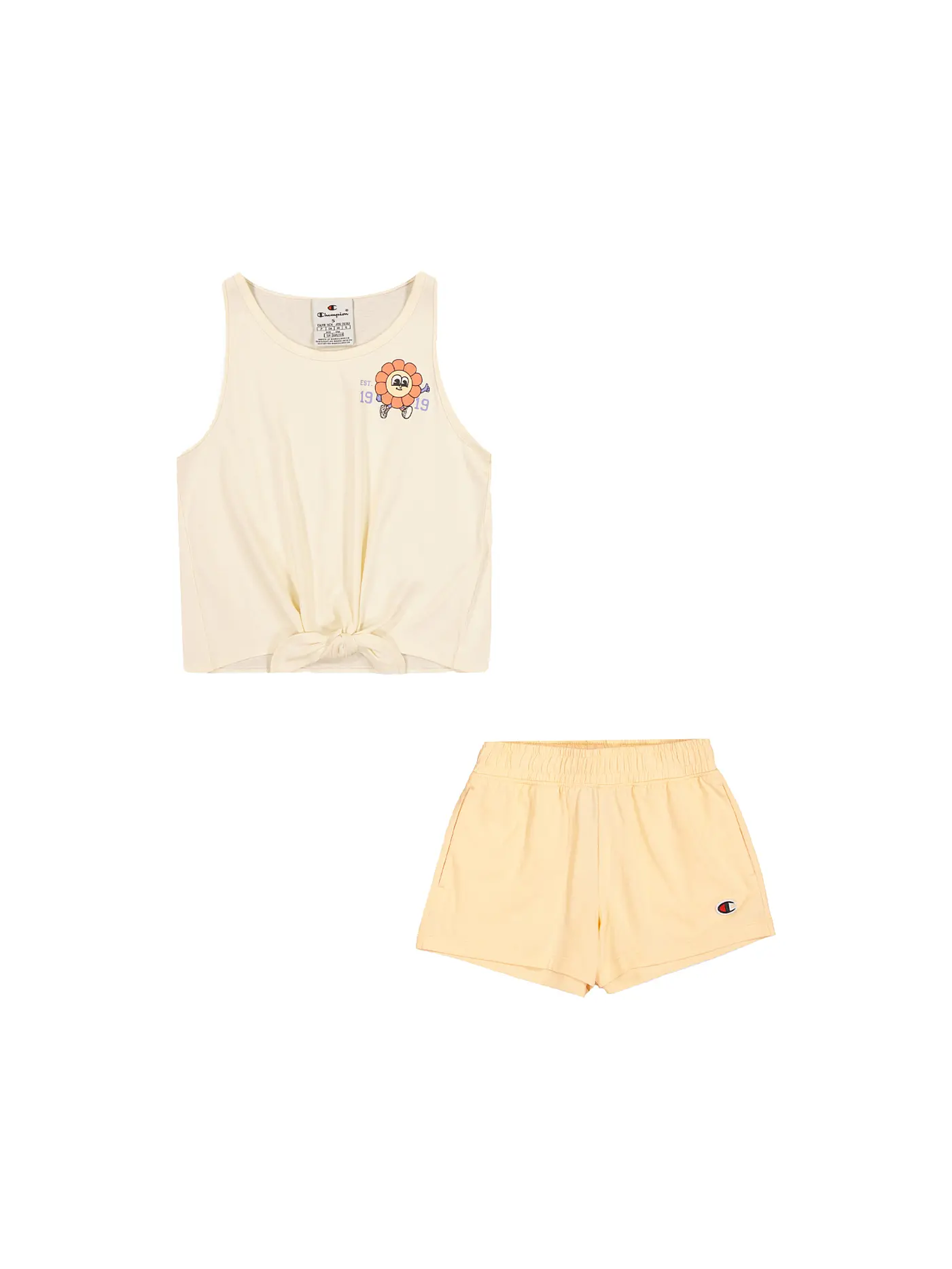 CHAMPION | Mädchen Set 2-teilig Top und Shorts | 